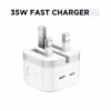 35W Dual USB-C Port Compact Power Adapter